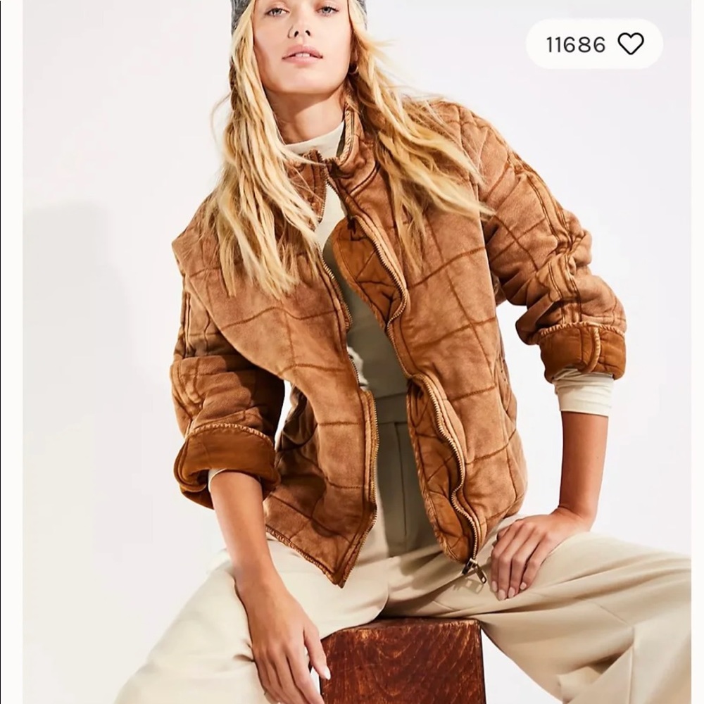 Free People Dolman Jacket in toasted coconut